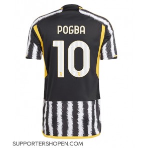 Juventus Paul Pogba #10 Hemma Matchtröja 2023-24 Kortärmad